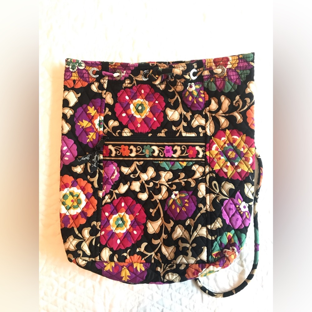 Vera Bradley Quilted Backpack - Picture 1 of 3